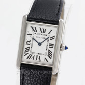 Cartier Tank Must Ref WSTA0136 Steel Silver Roman